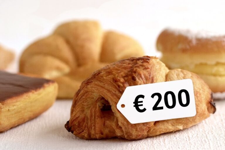 High-quality breakfast pastries for private jet catering, emphasizing FA Jets' commitment to fair pricing without predatory markups.